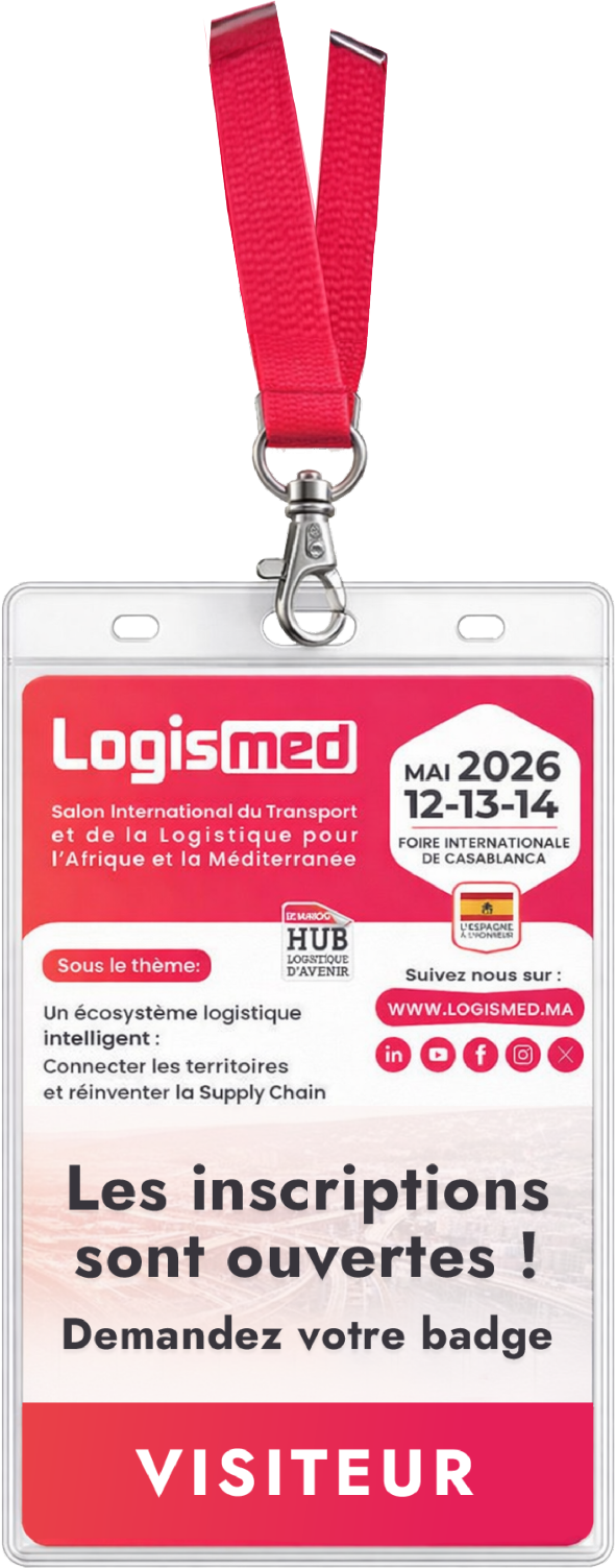 Logismed 2026 Visitor Badge